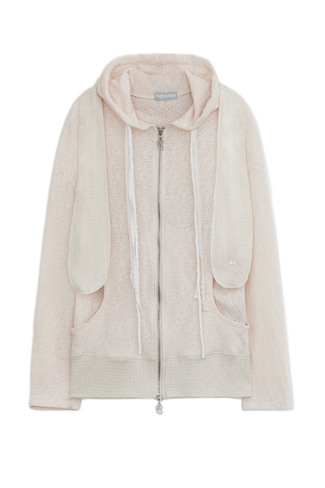 Togging hoodie zip-up (Beige)