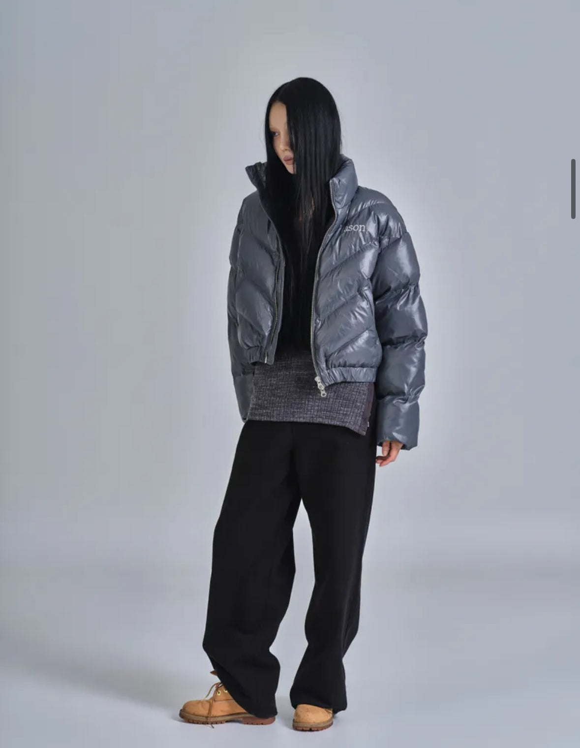 BETTY PUFFER JACKET / CHARCOAL