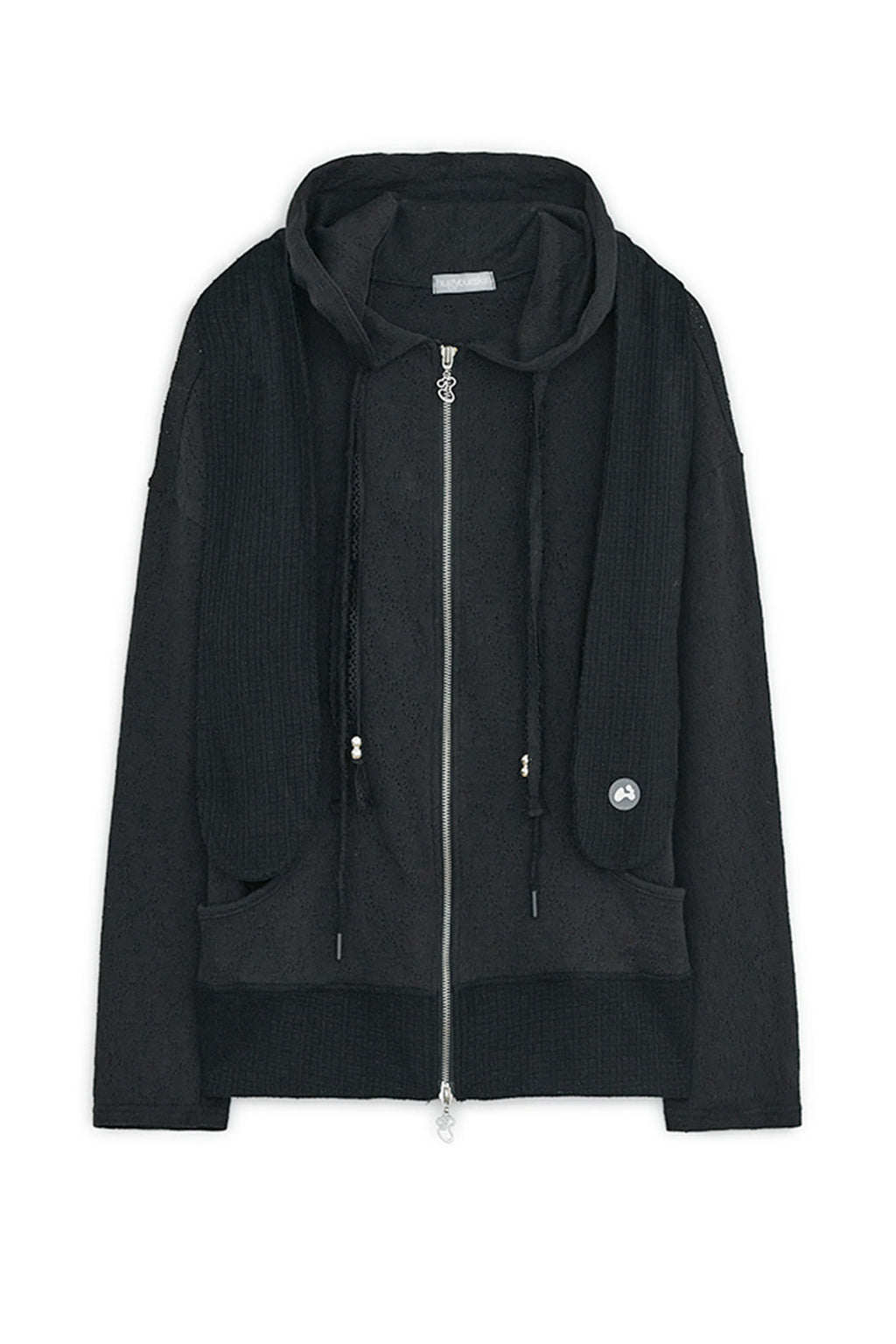 Togging hoodie zip-up (Black)